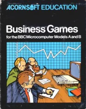 Business Games (1982)(Acornsoft) box cover front